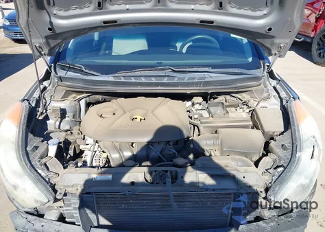 2012 Hyundai Elantra Gls из США, поврежденный, VIN 5NPDH4AE2CH086883